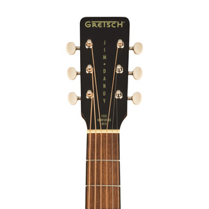 [PREORDER] Gretsch Jim Dandy Deltoluxe Parlor Acoustic-Electric Guitar, Black