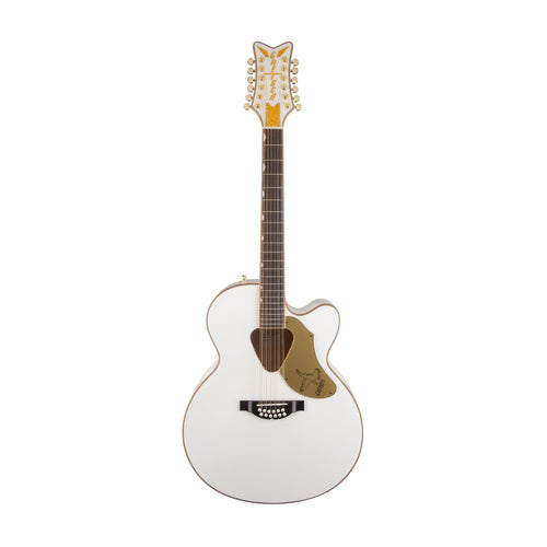 [PREORDER] Gretsch G5022CWFE-12 Rancher Falcon Jumbo 12-String Cutaway Electric Guitar, White