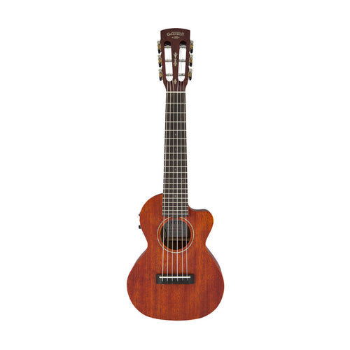 [PREORDER] Gretsch G9126 Acoustic-Electric Ukulele, Ovangkol FB, Honey Mahogany Stain