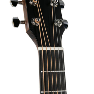 Harmony Foundation Series Terra Petite OM Acoustic Guitar w/Bag, Natural Satin