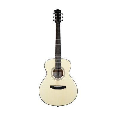 Harmony Foundation Series Terra Petite OM Acoustic Guitar w/Bag, Natural Satin