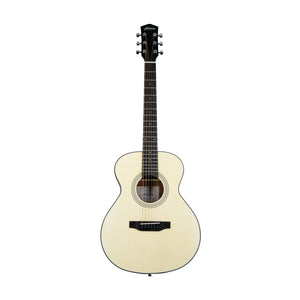 Harmony Foundation Series Terra Petite OM Acoustic Guitar w/Bag, Natural Satin