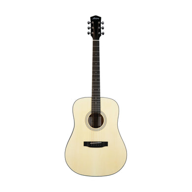 Harmony Foundation Series Terra Dreadnought Acoustic Guitar, Natural Satin