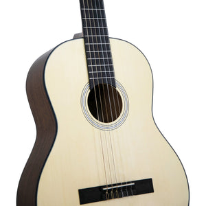 Harmony Foundation Series Terra Classical Guitar, Natural Satin