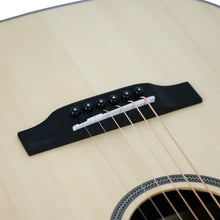 Harmony Foundation Series Terra ST Petite Dreadnought Acoustic Guitar w/Bag, Natural Satin