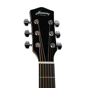 Harmony Foundation Series Terra ST GA Cutaway Acoustic Guitar, Natural Satin