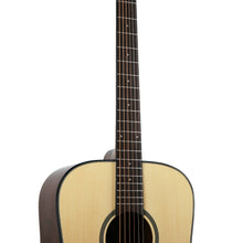 Harmony Foundation Series Terra FS Dreadnought Acoustic Guitar, Natural Gloss