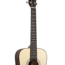 Harmony Foundation Series e-Terra Petite Dreadnought Acoustic Guitar w/Bag, Natural Satin