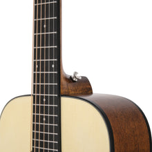 Harmony Foundation Series e-Terra Petite Dreadnought Acoustic Guitar w/Bag, Natural Satin