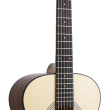 Harmony Foundation Series e-Terra Petite OM Acoustic Guitar w/Bag, Natural Satin