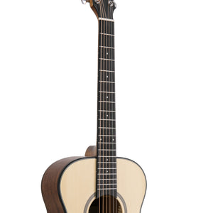 Harmony Foundation Series e-Terra ST Petite OM Acoustic Guitar w/Bag, Natural Satin