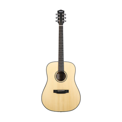 Harmony Foundation Series e-Terra ST Dreadnought Acoustic Guitar, Natural Satin