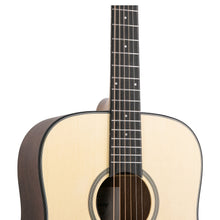 Harmony Foundation Series e-Terra ST Dreadnought Acoustic Guitar, Natural Satin