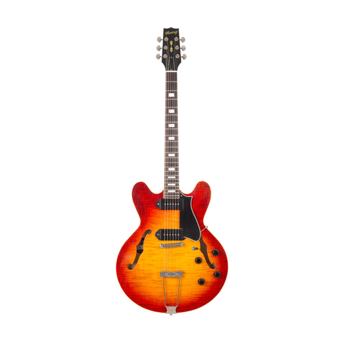 [PREORDER] Heritage Custom Shop Core Collection H-530 Electric Guitar with Case, Dark Cherry Sunburst (AA)