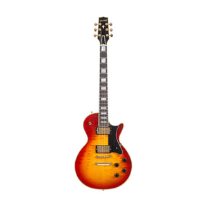 [PREORDER] Heritage Custom Shop Core Collection H-157 Maple Top Electric Guitar, Dark Cherry Sunburst (AA)