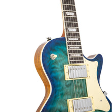 Heritage Ascent+ Collection H-150 Electric Guitar, Lake Blue Burst