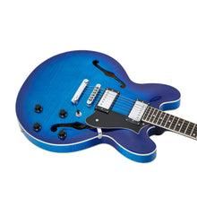 Heritage Ascent+ Collection H-535 Electric Guitar, Royal Blue Burst