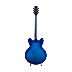 Heritage Ascent+ Collection H-535 Electric Guitar, Royal Blue Burst