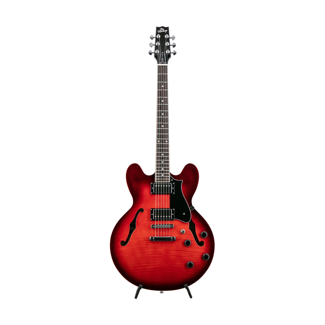 Heritage Ascent+ Collection H-535 Electric Guitar, Scarlet Red Burst