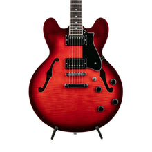 Heritage Ascent+ Collection H-535 Electric Guitar, Scarlet Red Burst