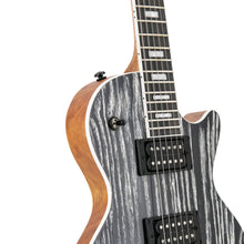 Heritage Ascent+ Collection Limited Edition H-150 Ash Top FR Electric Guitar, Matte Black