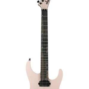 [PREORDER] Jackson American Series Virtuoso Electric Guitar, Streaked Ebony FB, Satin Shell Pink