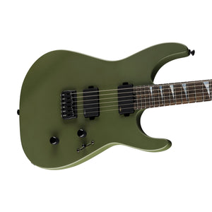 [PREORDER] Jackson American Series Soloist SL2 HT MG Electric Guitar, Matte Army Drab