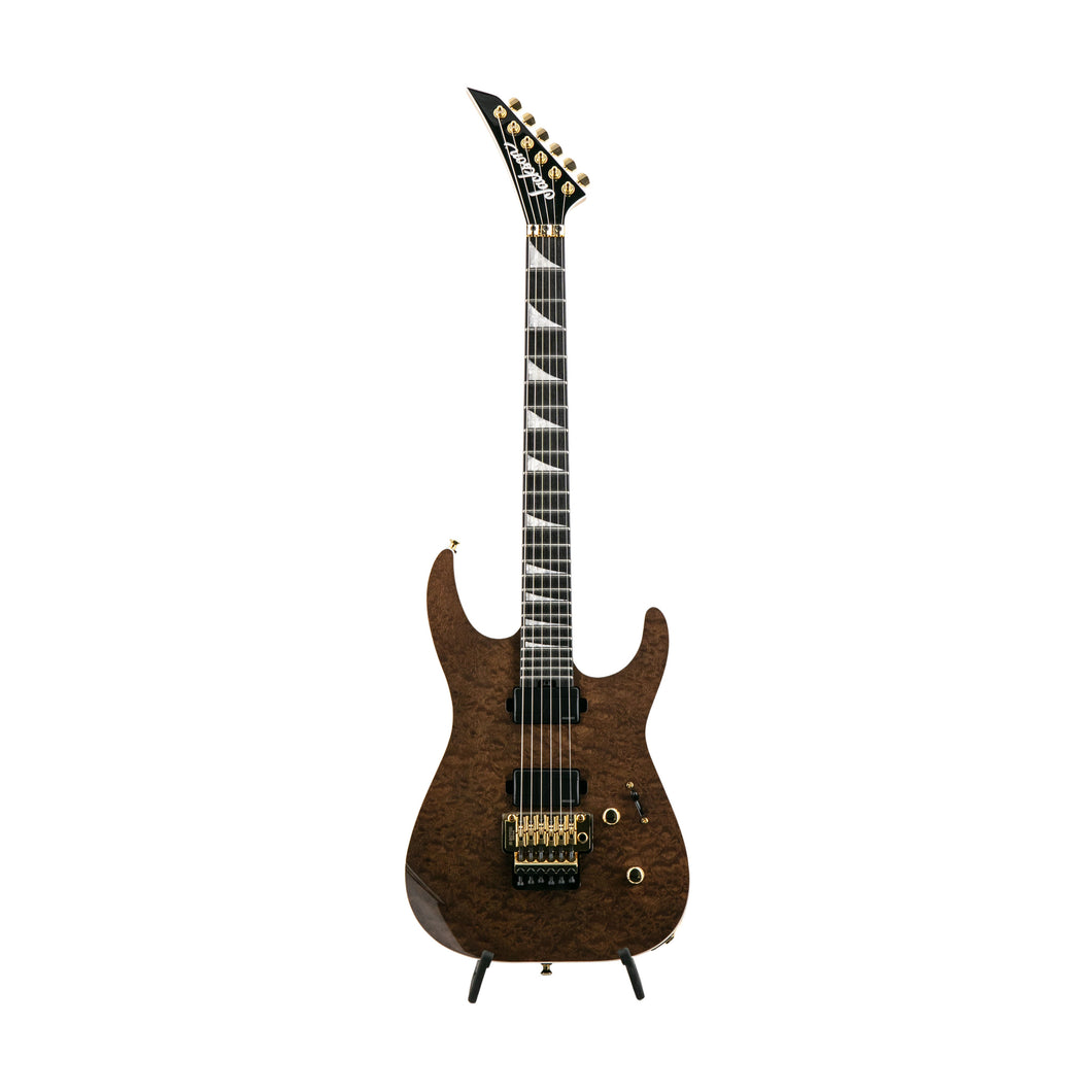 [PREORDER] Jackson MJ Series Dinky DKRP Burl Mahogany Fluence Electric Guitar, Ebony FB, Dark Mocha