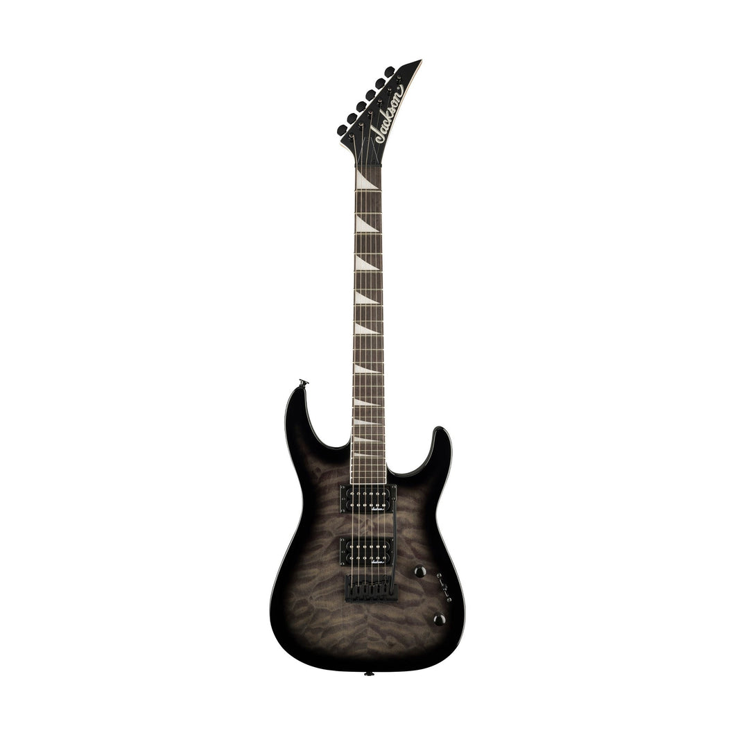 [PREORDER] Jackson JS Series Dinky JS20 DKQ 2PT Electric Guitar, Amaranth FB, Transparent Black