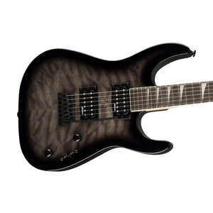 [PREORDER] Jackson JS Series Dinky JS20 DKQ 2PT Electric Guitar, Amaranth FB, Transparent Black