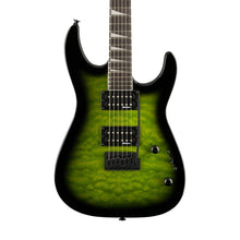 [PREORDER] Jackson JS Series Dinky JS20 DKQ 2PT Electric Guitar, Amaranth FB, Transparent Green