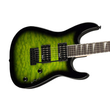 [PREORDER] Jackson JS Series Dinky JS20 DKQ 2PT Electric Guitar, Amaranth FB, Transparent Green