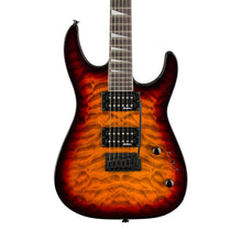 Jackson JS Series Dinky JS20 DKQ 2PT Electric Guitar, Amaranth FB, Tobacco Burst