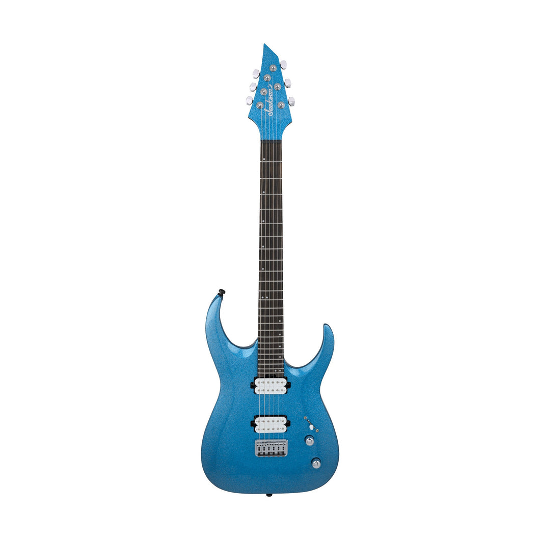 [PREORDER] Jackson Pro Plus Series Signature Misha Mansoor Juggernaut HT6 Guitar, Ebony FB, Blue Sparkle