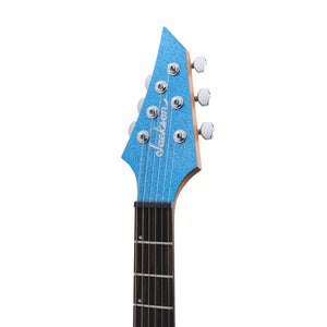 [PREORDER] Jackson Pro Plus Series Signature Misha Mansoor Juggernaut HT6 Guitar, Ebony FB, Blue Sparkle