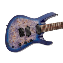 [PREORDER] Jackson Pro Series Signature Chris Broderick Soloist HT7P Elec Gtrs, Laurel FB, Transparent Blue