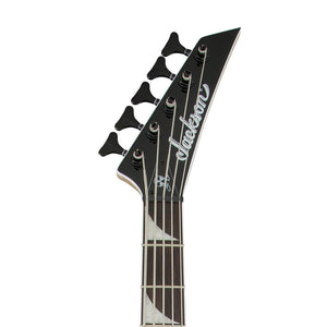 [PREORDER] Jackson Signature David Ellefson Concert Bass CBX V Guitar, Laurel FB, Quicksilver