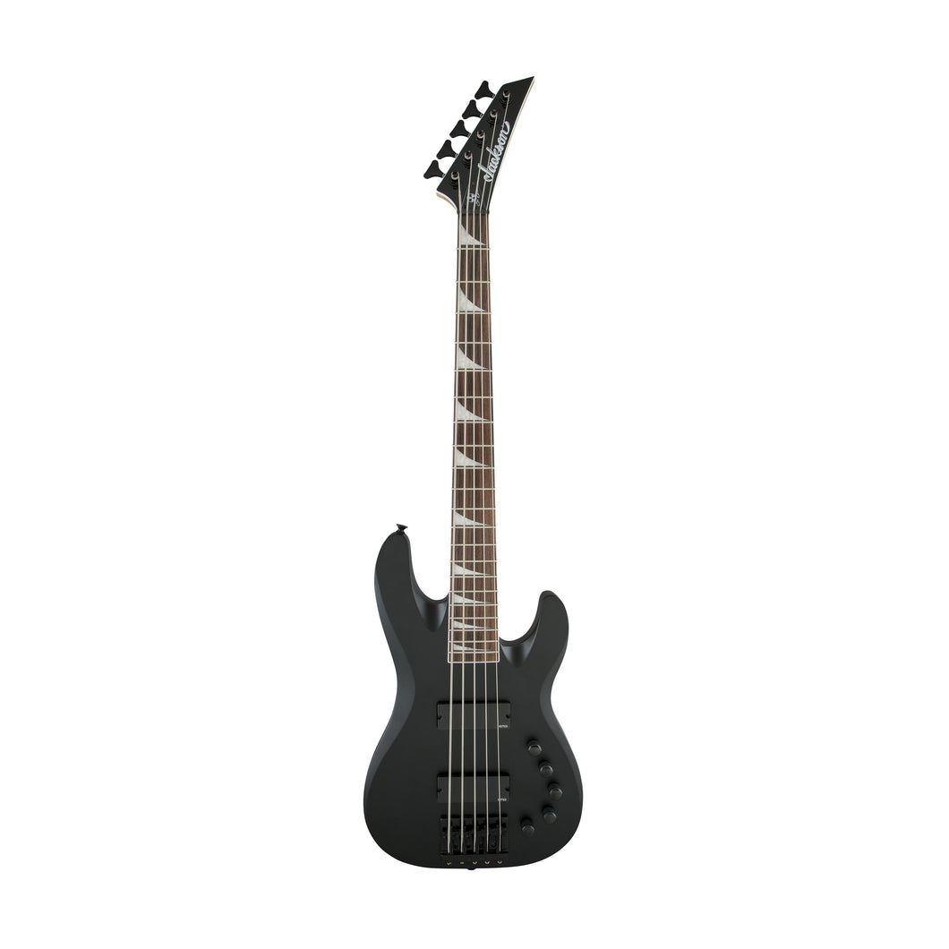 [PREORDER] Jackson Signature David Ellefson Concert Bass CBX V Guitar, Laurel FB, Satin Black