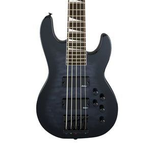 [PREORDER] Jackson JS Series Concert Bass JS3VQ Guitar, Amaranth FB, Transparent Black