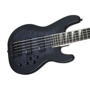 [PREORDER] Jackson JS Series Concert Bass JS3VQ Guitar, Amaranth FB, Transparent Black