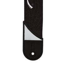 Jackson White Logo Guitar Strap, Black