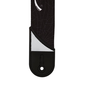 Jackson White Logo Guitar Strap, Black