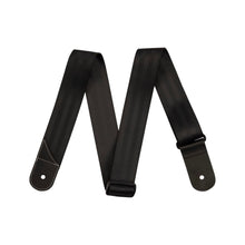 Jackson Seatbelt Shark Fin Guitar Strap, Black