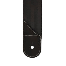 Jackson Seatbelt Shark Fin Guitar Strap, Black