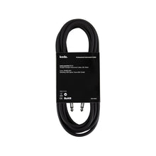 koda essential KIC15 Straight-Straight Instrument Cable, 15ft, Black