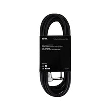 koda essential KIC15RA Straight-Angled Instrument Cable, 15ft, Black