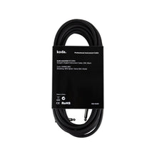 koda essential KIC20RA Straight-Angled Instrument Cable, 20ft, Black