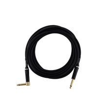 koda plus KIC15RA Straight-Angled Instrument Cable, 15ft, Black