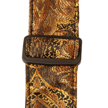 PRS 2 Inch Paisley Nylon Guitar Strap, Brown