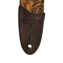 PRS 2 Inch Paisley Nylon Guitar Strap, Brown